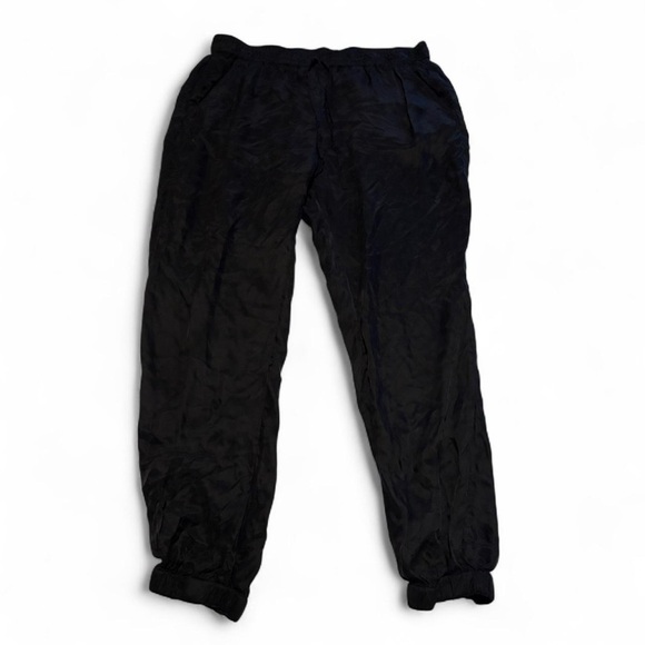 Johnny Was Pants - Johnny Was Alice Joggers S Black Cupra Rayon Pull On Lounge Pants Relaxed Fit